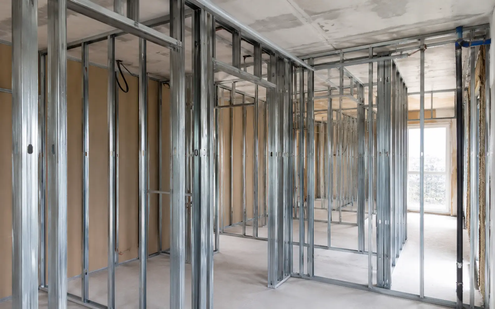 Estruturação Metálica de Drywall